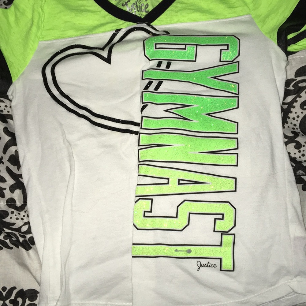 GREEN Gymnast T-Shirt